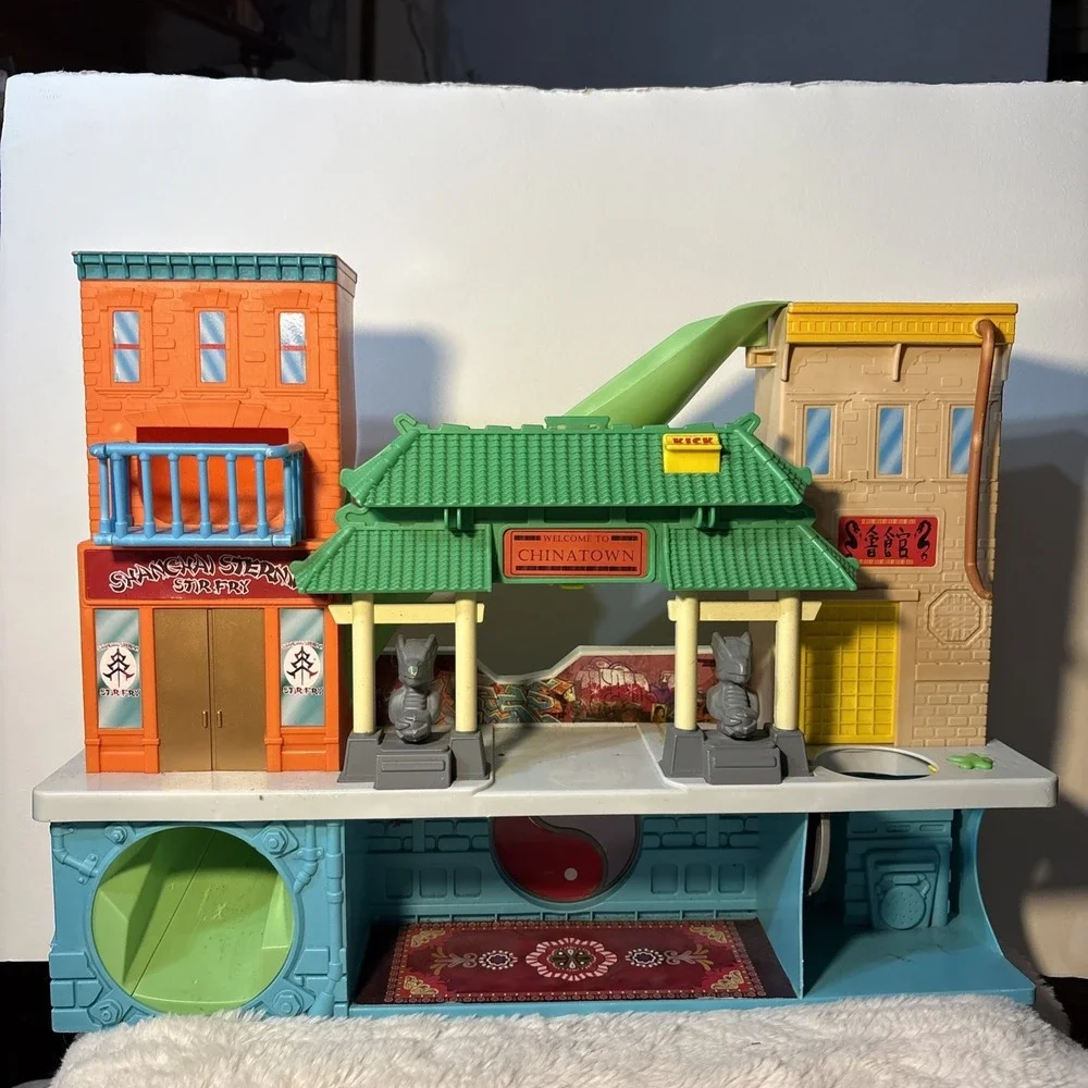 Imaginext Teenage Mutant Ninja Turtles  Chinatown Playset